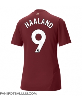Manchester City Erling Haaland #9 Tricou Fotbal Replică 2024-25 Femei Treilea